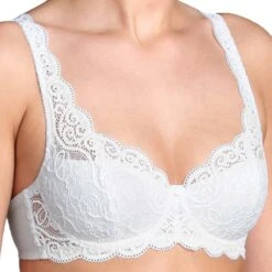 Triumph Amourette 300 Wired Half Padded Bra - 300WHP -Outlet Comfort Soft Cup Bra Store img020409