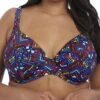 Aztec Underwired Plunge Bikini Top - ES7122