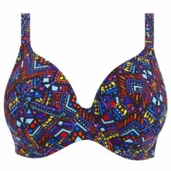 Aztec Underwired Plunge Bikini Top - ES7122 -Outlet Comfort Soft Cup Bra Store img027524