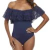 Marseille Underwired Bardot Swimsuit - FS6688