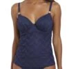 Marseille Underwired Full Cup Tankini Top - FS6684