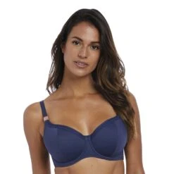 Marseille Underwired Lightly Padded Balcony Bikini Top - FS6690 -Outlet Comfort Soft Cup Bra Store img027808