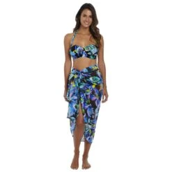 Paradise Bay Underwired Twist Front Bandeau Bikini Top - FS6476 11 Paradise Bay Underwired Twist Front Bandeau Bikini Top - FS6476 -Outlet Comfort Soft Cup Bra Store img028004