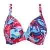 Paradise Palm Underwired Plunge Multiway Bikini Top - ES7142