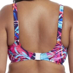Paradise Palm Underwired Plunge Multiway Bikini Top - ES7142 -Outlet Comfort Soft Cup Bra Store img028400