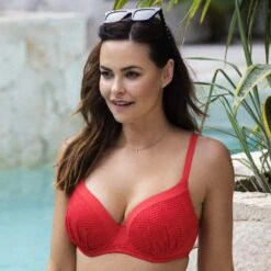 Marseille Underwired Moulded Cups Bikini Top - FS6681 -Outlet Comfort Soft Cup Bra Store img028415