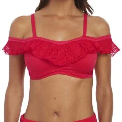 Marseille Underwired Bardot Bikini Top - FS6682