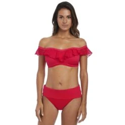 Marseille Underwired Bardot Bikini Top - FS6682 10 Marseille Underwired Bardot Bikini Top - FS6682 -Outlet Comfort Soft Cup Bra Store img028471