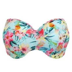 Aloha Underwired Bandeau Bikini Top - ES7153 -Outlet Comfort Soft Cup Bra Store img028890