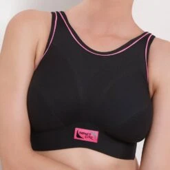 Impact Free Cotton Firm Support Sports Bra - S1149 -Outlet Comfort Soft Cup Bra Store img029318