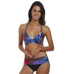 Monte Cristi Underwired Plunge Multiway Bikini Top - FS6621 10 Monte Cristi Underwired Plunge Multiway Bikini Top - FS6621 -Outlet Comfort Soft Cup Bra Store img029348