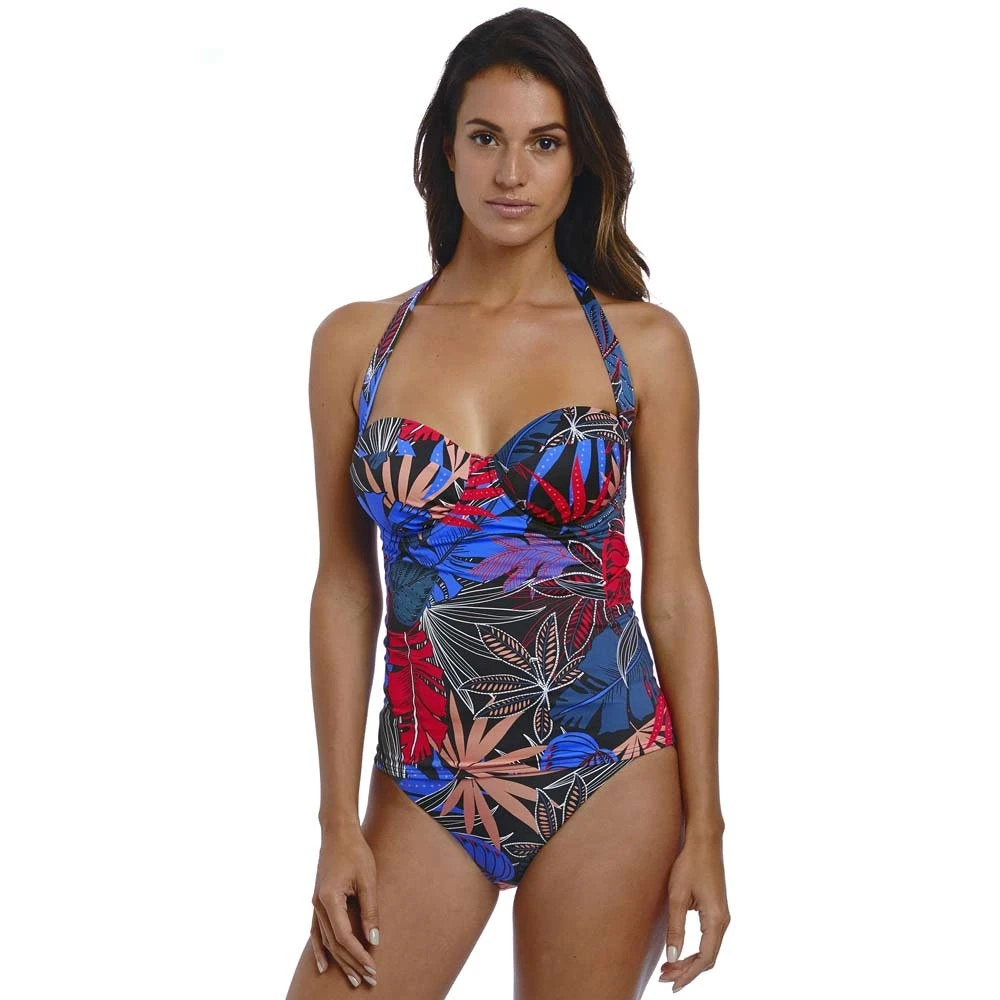 Monte Cristi Underwired Moulded Bandeau Tankini Top - FS6624 4 Monte Cristi Underwired Moulded Bandeau Tankini Top - FS6624 - Image 4