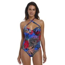 Monte Cristi Underwired Moulded Bandeau Tankini Top - FS6624 10 Monte Cristi Underwired Moulded Bandeau Tankini Top - FS6624 -Outlet Comfort Soft Cup Bra Store img029399