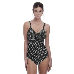 Santa Monica Twist Front Light Control Swimsuit - FS6728 -Outlet Comfort Soft Cup Bra Store img029774