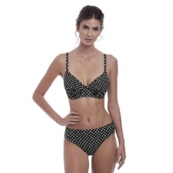 Santa Monica Underwired Gathered Full Cup Bikini Top - FS6720 -Outlet Comfort Soft Cup Bra Store img029926