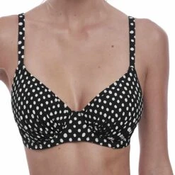 Santa Monica Underwired Gathered Full Cup Bikini Top - FS6720 -Outlet Comfort Soft Cup Bra Store img029932