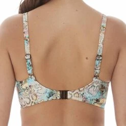 Manila Underwired Full Cup Gathered Bikini Top - FS6770 -Outlet Comfort Soft Cup Bra Store img031283