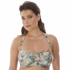 Manila Underwired Scarf Tie Bandeau Bikini Top - FS6772 8 Manila Underwired Scarf Tie Bandeau Bikini Top - FS6772 -Outlet Comfort Soft Cup Bra Store img031302