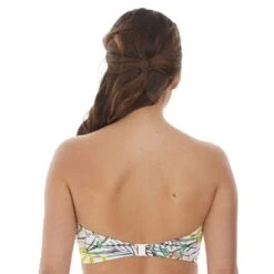 Playa Blanca Twist Front Underwired Bandeau Bikini Top - FS6922 -Outlet Comfort Soft Cup Bra Store img031641