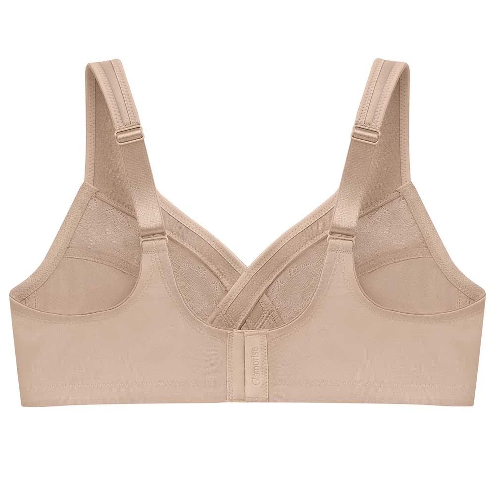 Glamorise Magic Lift Plus Size Minimiser Bra - 1003 6 Glamorise Magic Lift Plus Size Minimiser Bra - 1003 - Image 6