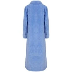 Longer Length Luxury Waffle Fleece Button Through Housecoat - HC4328 9 Longer Length Luxury Waffle Fleece Button Through Housecoat - HC4328 -Outlet Comfort Soft Cup Bra Store img035469