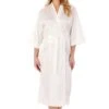 Slippy Tapered Band 46 Inch Wrap Dressing Gown - HC55403