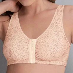 Hazel Front Fastening Pocketed Soft Cup Bra - 5765X -Outlet Comfort Soft Cup Bra Store img036569