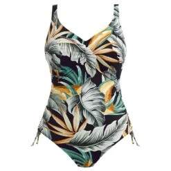 Bamboo Grove Underwired Adjustable Leg Swimsuit - FS501630