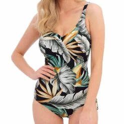 Bamboo Grove Underwired Adjustable Leg Swimsuit - FS501630 9 Bamboo Grove Underwired Adjustable Leg Swimsuit - FS501630 -Outlet Comfort Soft Cup Bra Store img036896