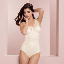 Microenergen Soft Cup Extra Firm Support Corselette - 3409 -Outlet Comfort Soft Cup Bra Store img037035