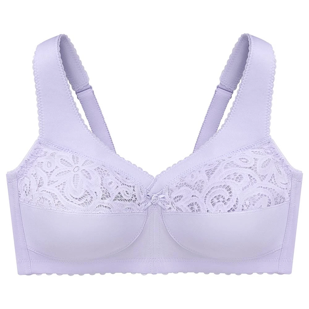 Glamorise Magic Lift Cotton Full Figure Support Bra - 1001 1 Glamorise Magic Lift Cotton Full Figure Support Bra - 1001