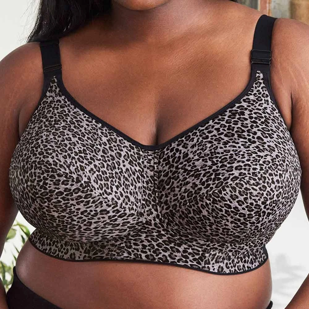 GODDESS Celeste Print Non Wired Full Cup Support Bra - GD6114 4 GODDESS Celeste Print Non Wired Full Cup Support Bra - GD6114 - Image 4