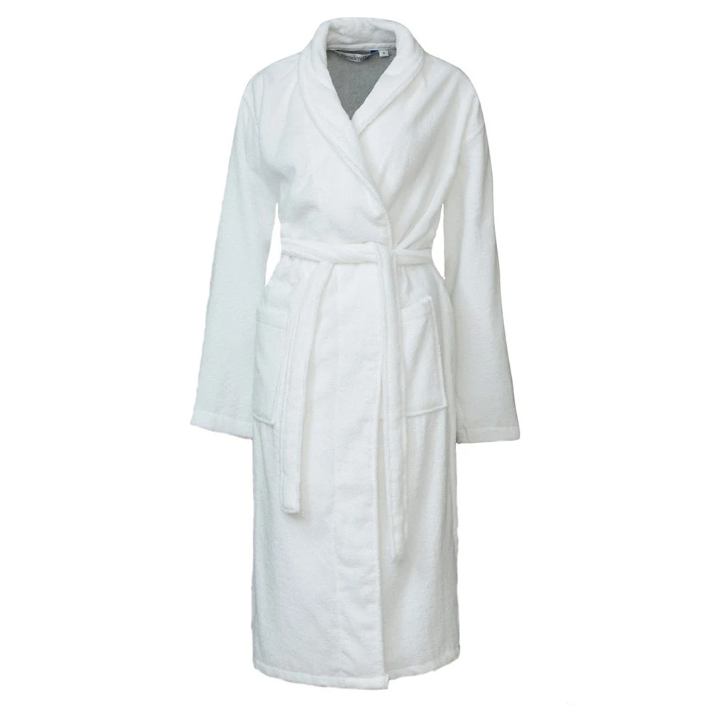 Long Sleeve Pure Cotton Towelling Wrap 46 Inch Bath Robe - HC1305 3 Long Sleeve Pure Cotton Towelling Wrap 46 Inch Bath Robe - HC1305 - Image 3