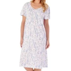 Field Flowers Short Sleeve 42 Inch Nightdress - ND01113