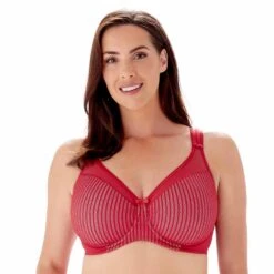 Berlei Beauty Stripe Underwired Minimiser Bra - B541 8 Berlei Beauty Stripe Underwired Minimiser Bra - B541 -Outlet Comfort Soft Cup Bra Store img037751