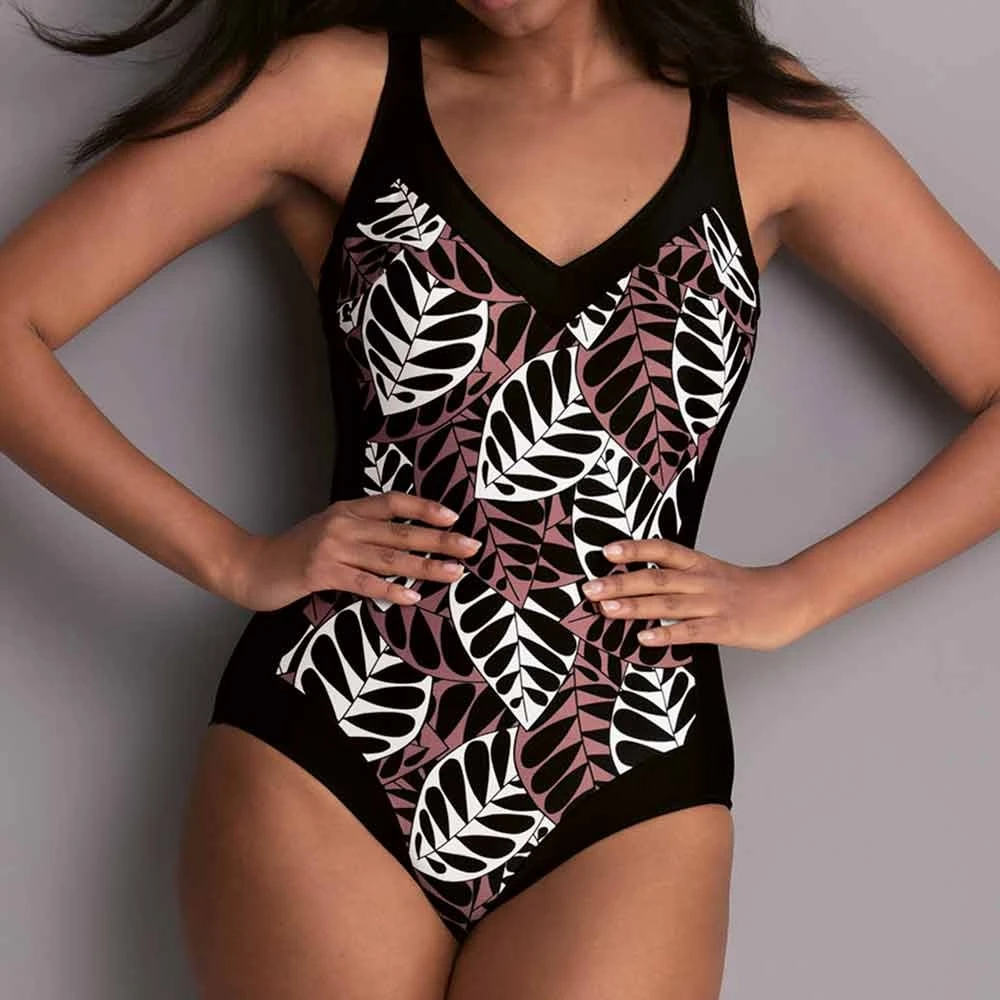 Lovely Leaves Sidonia Soft Cup Swimsuit - 7355 2 Lovely Leaves Sidonia Soft Cup Swimsuit - 7355 - Image 2