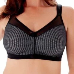 Berlei Beauty Stripe Non Wired Front Fastening Minimiser Bra - B547 8 Berlei Beauty Stripe Non Wired Front Fastening Minimiser Bra - B547 -Outlet Comfort Soft Cup Bra Store img037822