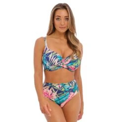 Langkawi Underwired Full Cup Bikini Top - FS501705 -Outlet Comfort Soft Cup Bra Store img038493