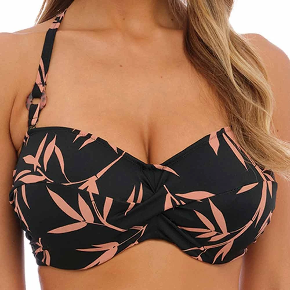 Luna Bay Underwired Bandeau Bikini Top - FS502409 6 Luna Bay Underwired Bandeau Bikini Top - FS502409 - Image 6