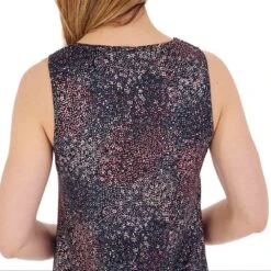 Ditsy Super Soft Build Up Shoulders 38 Inch Nightdress - GL02700 -Outlet Comfort Soft Cup Bra Store img040218