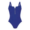 Elouise Zip Opening Soft Cup Active Swimsuit - 7742