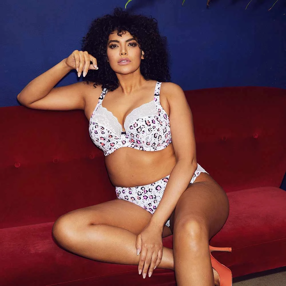 ELOMI Lucie Underwired Plunge Bra - EL4490 6 ELOMI Lucie Underwired Plunge Bra - EL4490 - Image 6