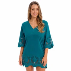 Dione Tunic Beach Cover-up - FS6364 -Outlet Comfort Soft Cup Bra Store img041930