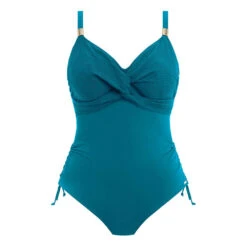 Ottawa Twist Front Adjustable Leg Swimsuit - FS6360 -Outlet Comfort Soft Cup Bra Store img042001