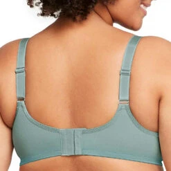 Glamorise Wonderwire Underwired Lace Comfort Bra - 9855 -Outlet Comfort Soft Cup Bra Store img042062