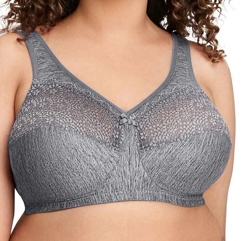 Glamorise Magic Lift Moisture Control Soft Cup Support Bra - 1064 3 Glamorise Magic Lift Moisture Control Soft Cup Support Bra - 1064 - Image 3