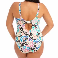 Party Bay Non Wired Plunge Swimsuit - ES801444 -Outlet Comfort Soft Cup Bra Store img042747