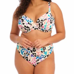 Party Bay Underwired Plunge Bikini Top - ES801402 -Outlet Comfort Soft Cup Bra Store img042765 1