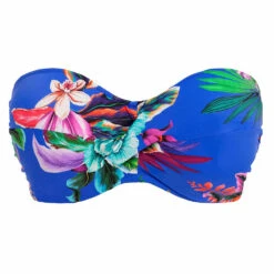 Halkidiki Underwired Bandeau Bikini Top - FS501909