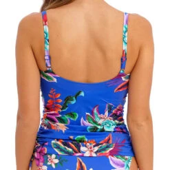 Halkidiki Twist Front Underwired Tankini Top - FS501954 -Outlet Comfort Soft Cup Bra Store img042869